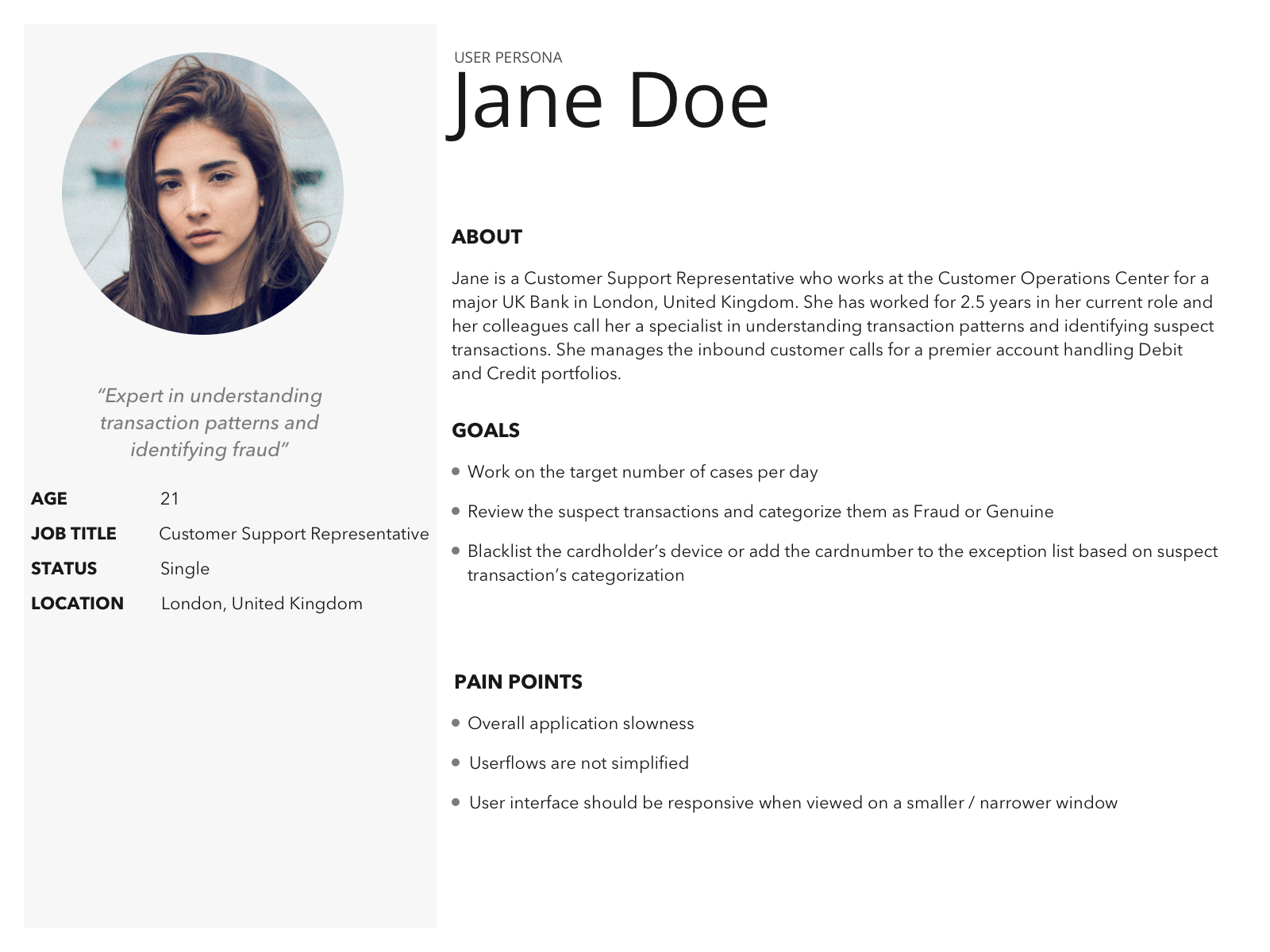 CSR Persona Style #1