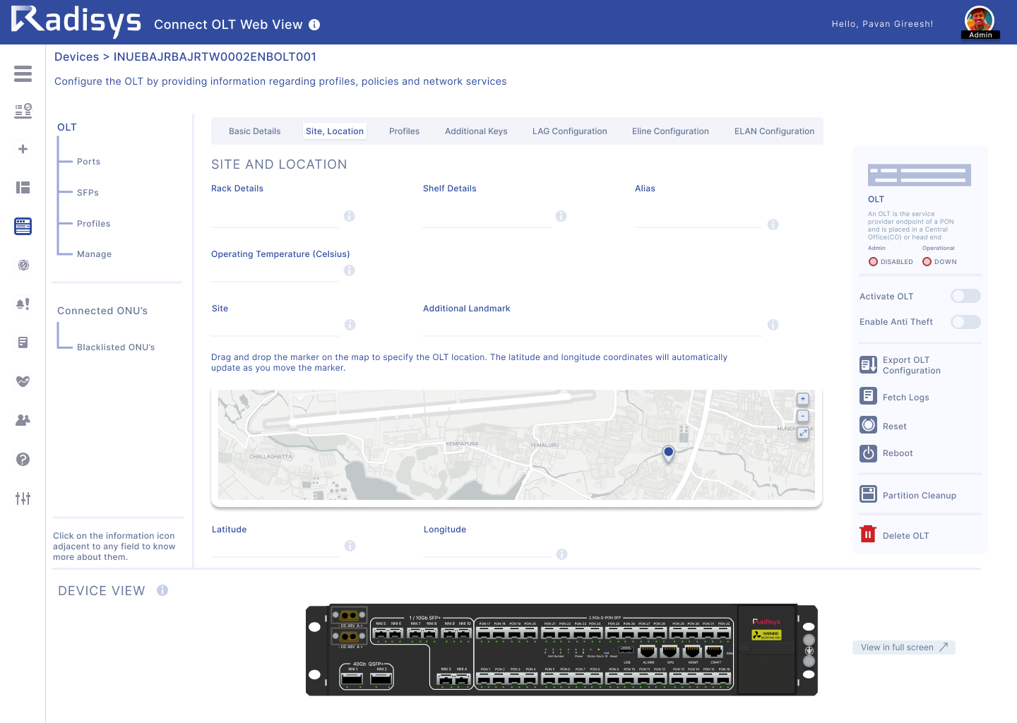 Update – OLT – 26